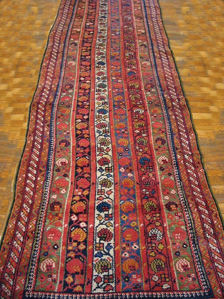 Early 20th Century W. Persian Kurdish Runner Carpet 
3'5