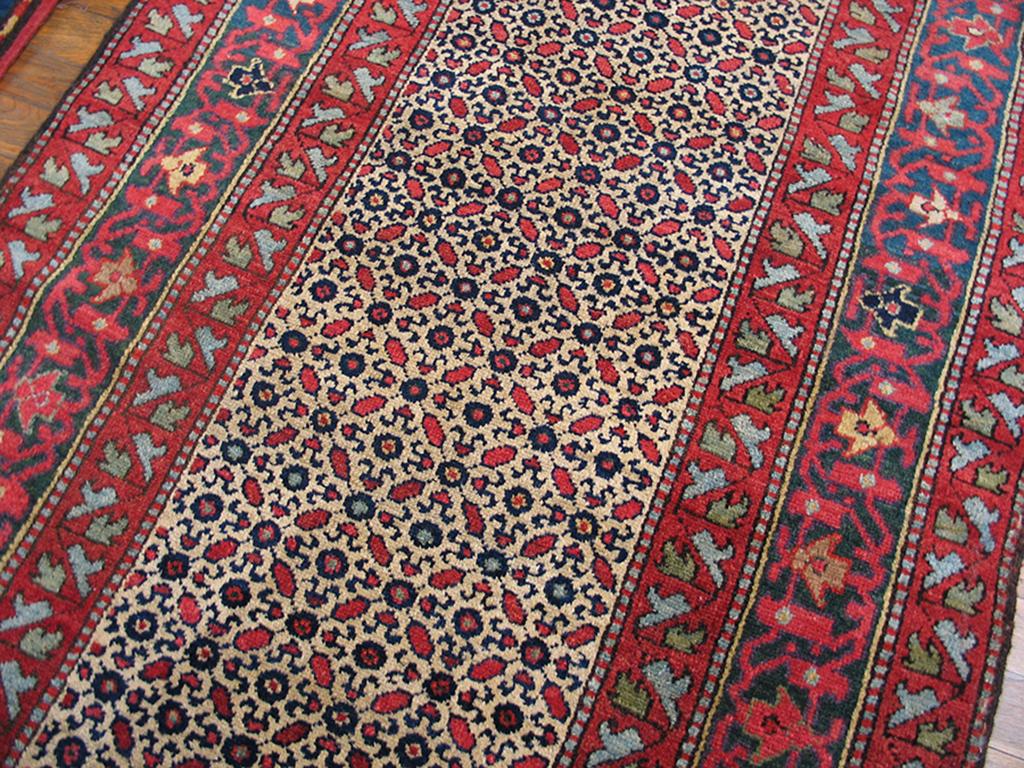 Antique Persian Kurdish rug, measures: 3'0