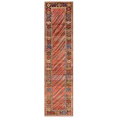 19th Century W. Persian Kurdish Carpet ( 3'3" x 12'4" - 99 x 376 )