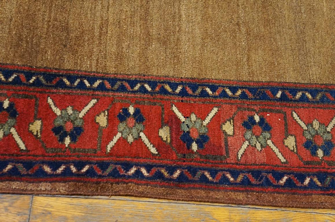 Wool Late 19th Century W. Persian Kurdish Runner Carpet ( 3' x 10' - 91 x 328 ) For Sale