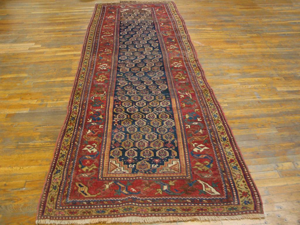Perse Tapis persan kurde du début du 20e siècle W. ( 3'10