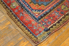 Antique Persian Kurdish Rug 3' 10" x 8' 6"