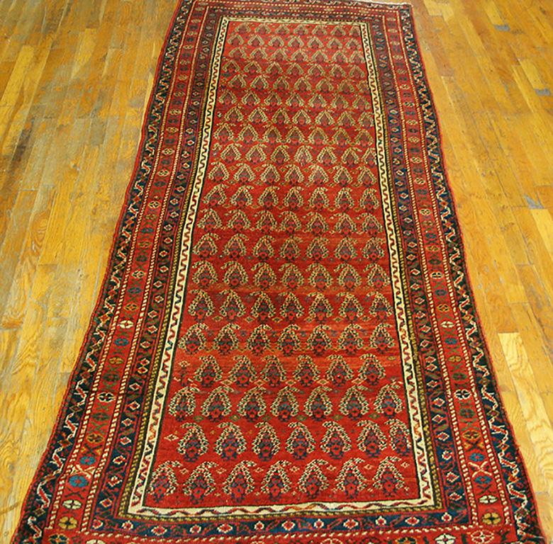 Persian Early 20th Century Kurdish Carpet ( 3'5