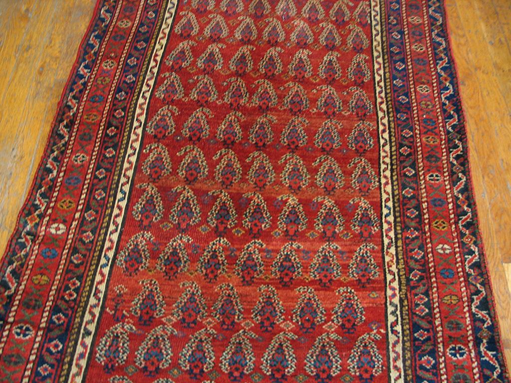 Early 20th Century Kurdish Carpet ( 3'5