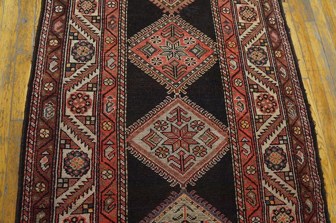 Hand-Knotted Antique Persian Kurdish Rug For Sale