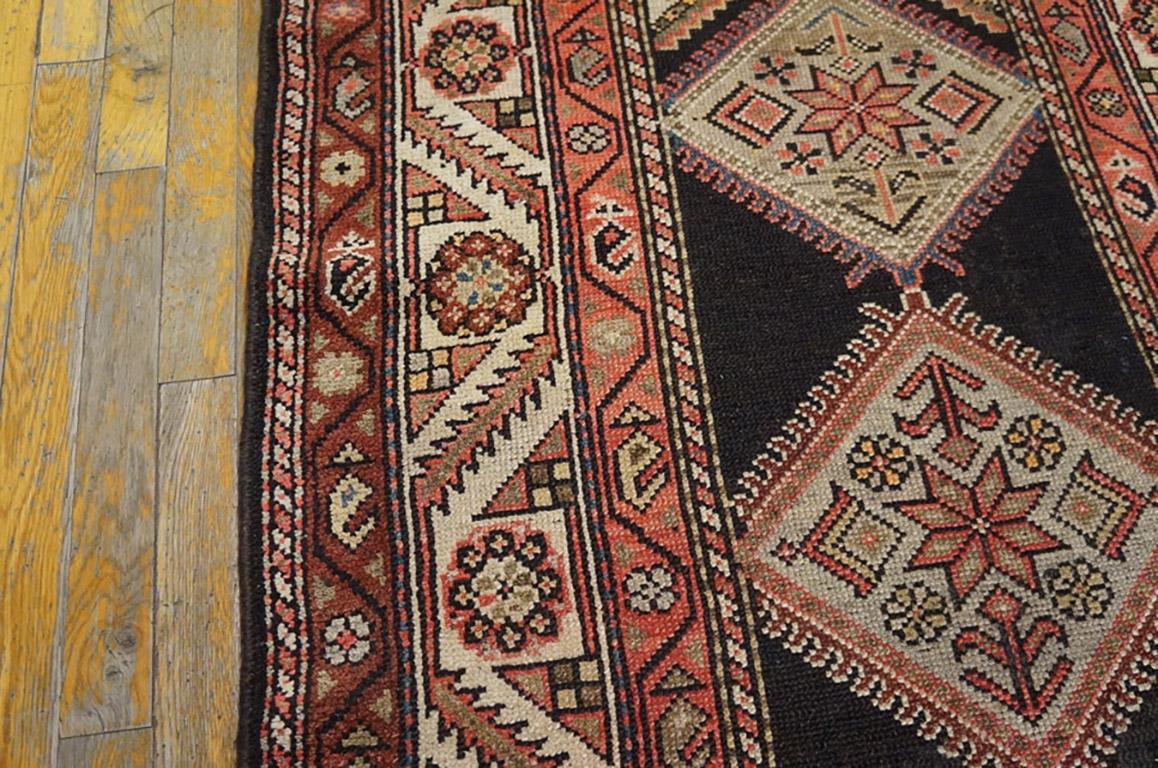 Antique Persian Kurdish Rug In Good Condition For Sale In New York, NY