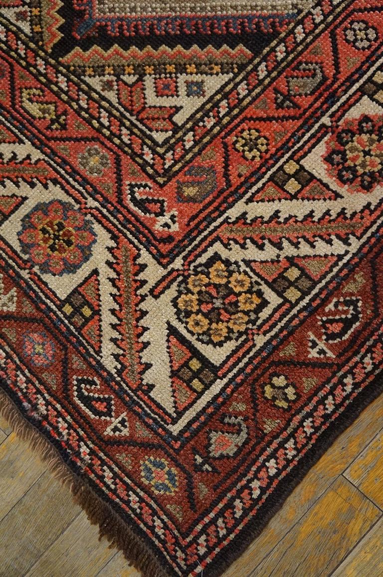 Mid-20th Century Antique Persian Kurdish Rug For Sale