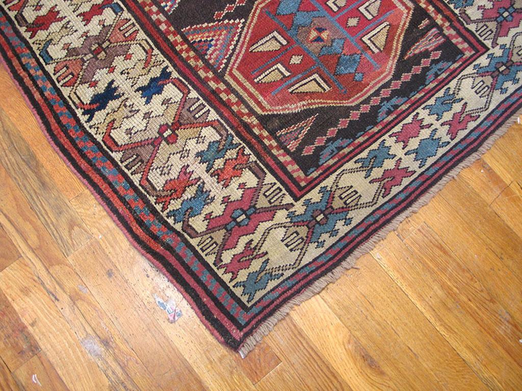19th Century W. Persian Kurdish Carpet ( 3'5