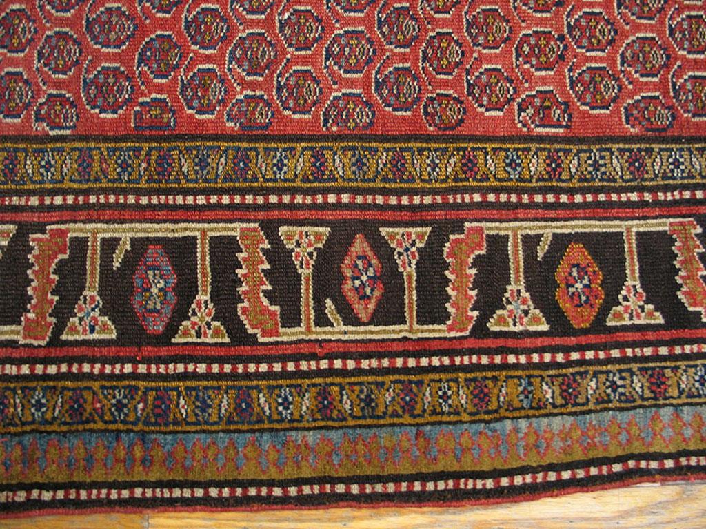 Antique Persian Kurdish Rug In Good Condition For Sale In New York, NY