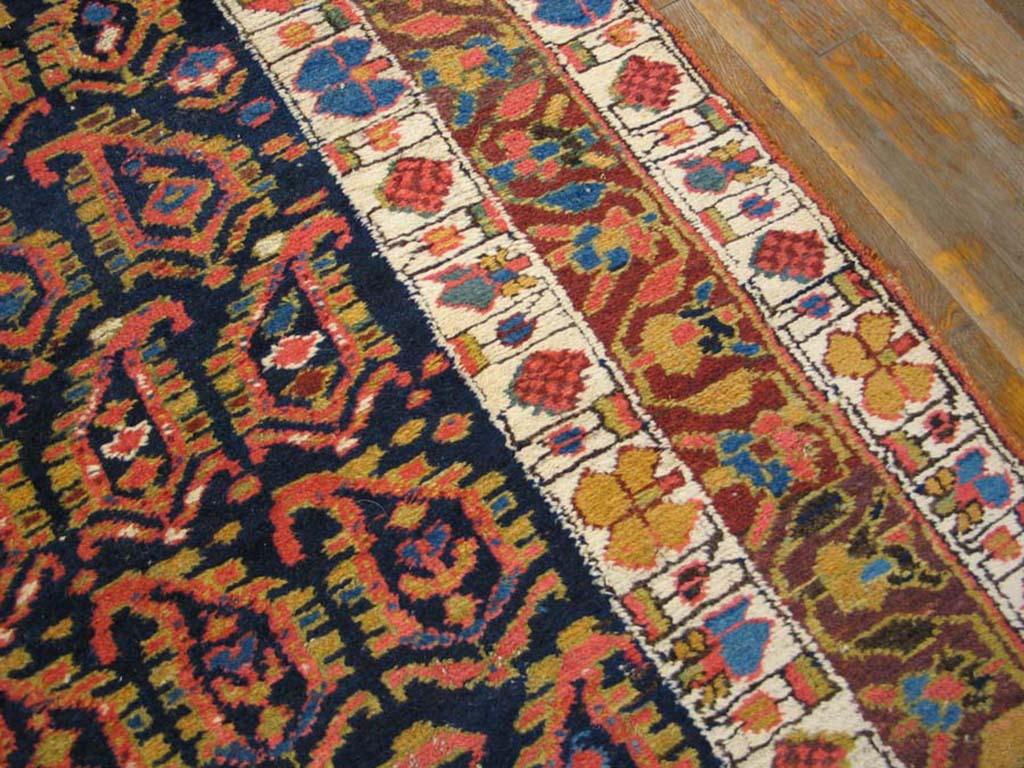 Late 19th Century Persian Kurdish Carpet ( 3'7