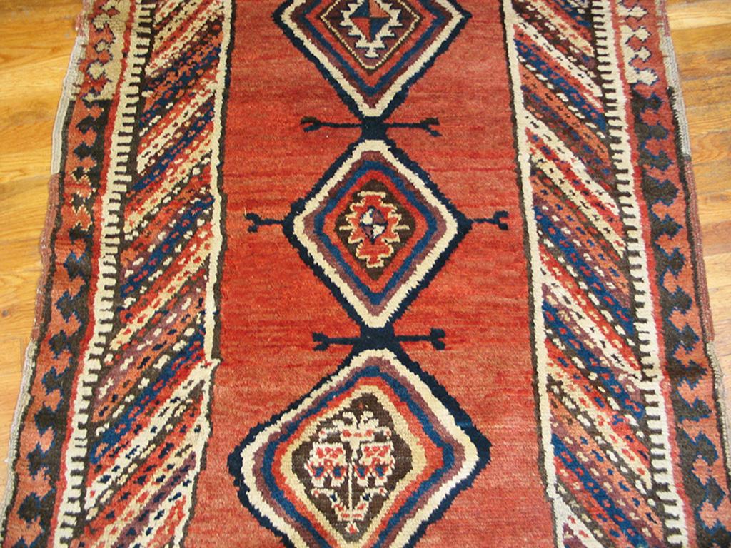 Late 19th Century Antique Persian Kurdish Rug For Sale