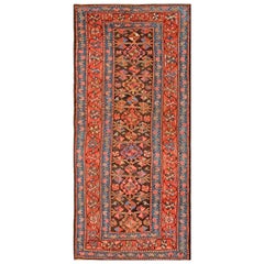 Tapis kurde persan de la fin du 19e siècle ( 4' x 8'9" - 122 x  267 )