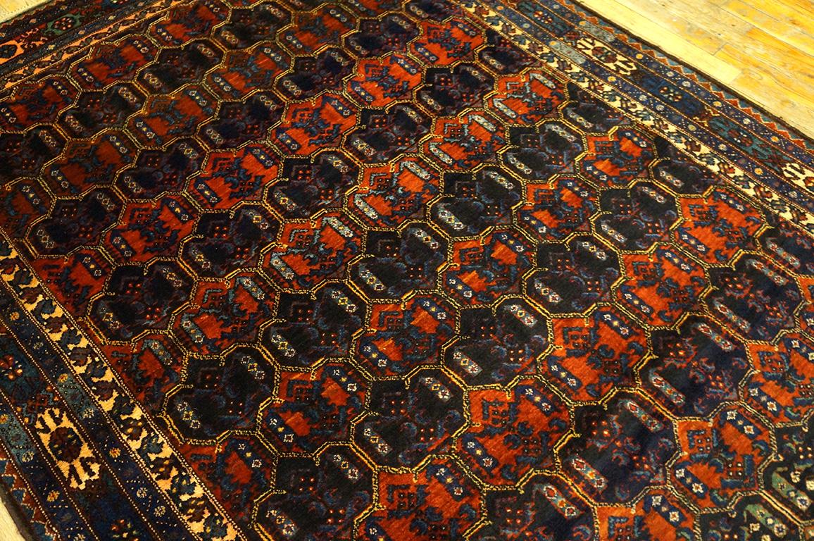Early 20th Century Persian Malayer Carpet ( 4'11