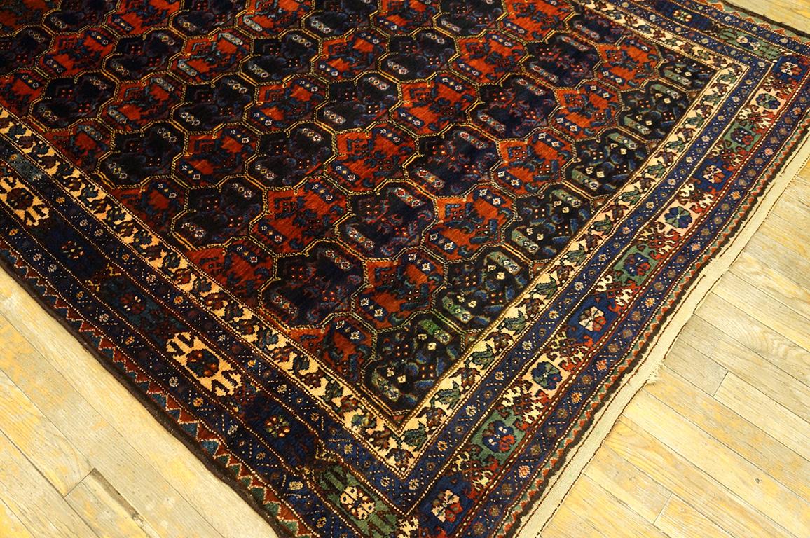 Early 20th Century Persian Malayer Carpet ( 4'11