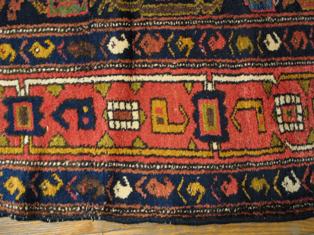 Early 20th Century W. Persian Kurdish Carpet ( 4'9