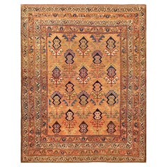 Antique Early 20th Century W. Persian Kurdish Carpet ( 4'6" x 5'7" - 137 x 170 )