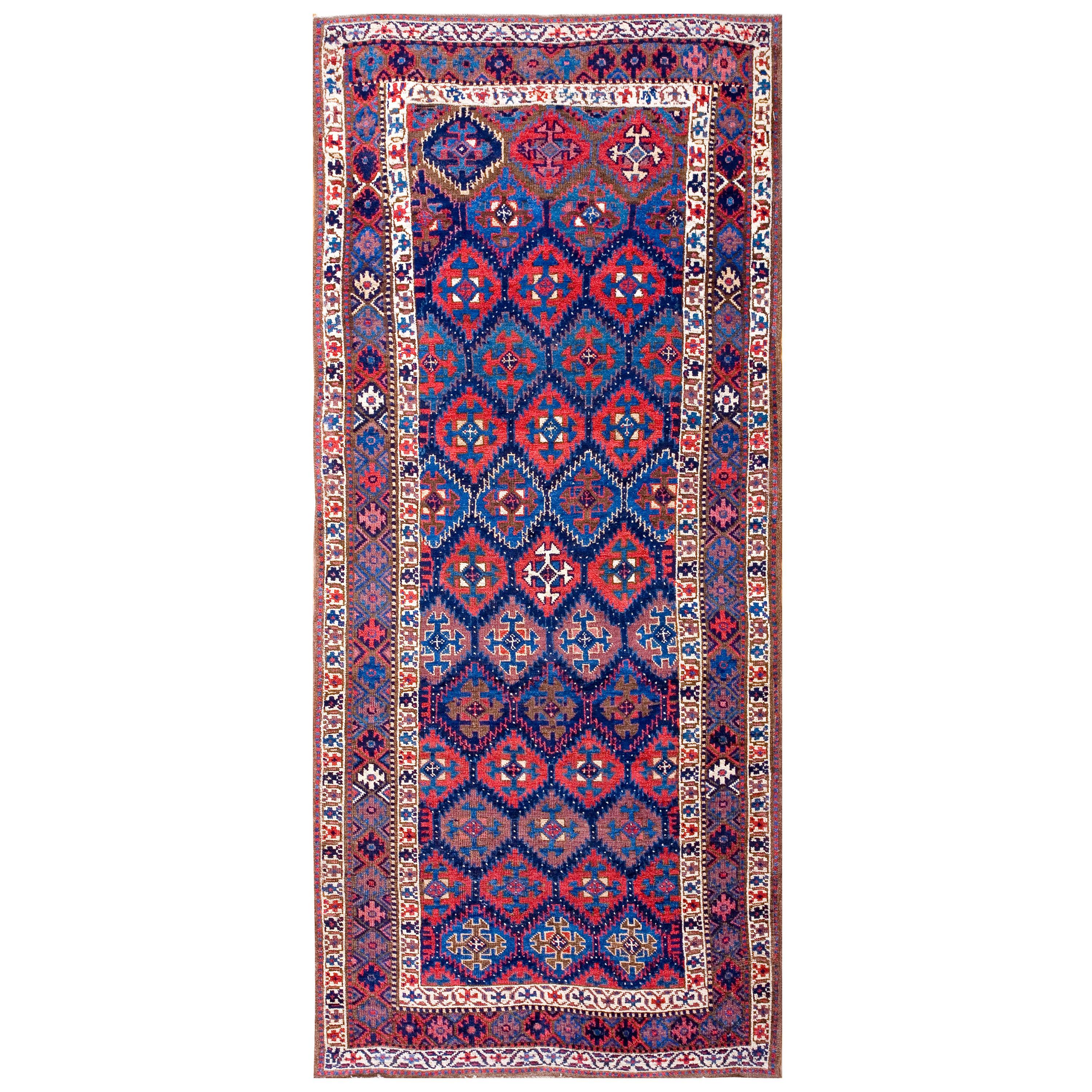 Antique Persian Kurdish Rug