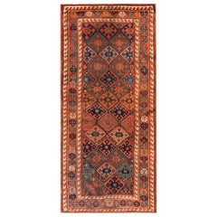 Used Persian Kurdish Rug 4' 2" x 8' 10" 