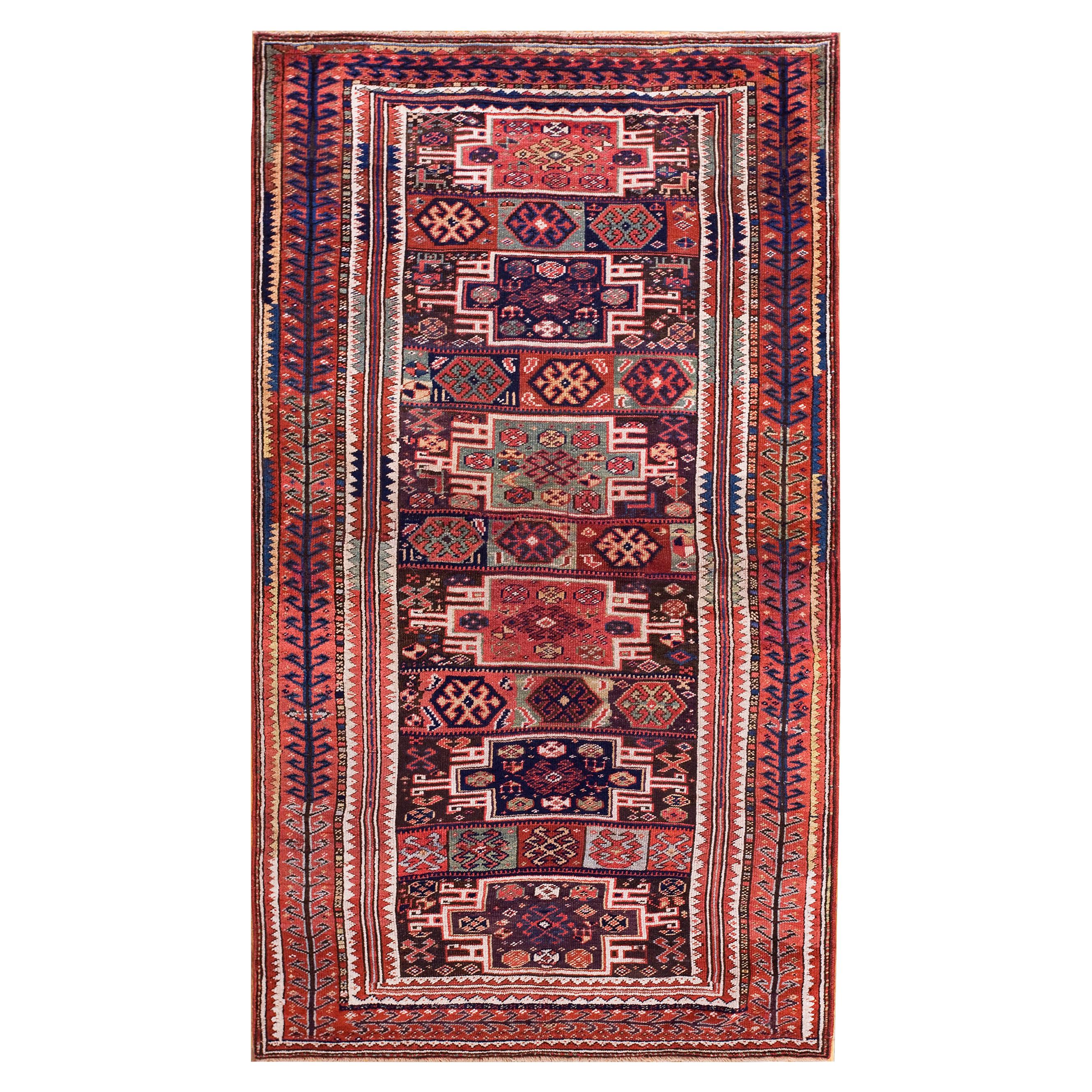 Antique Persian Kurdish Rug