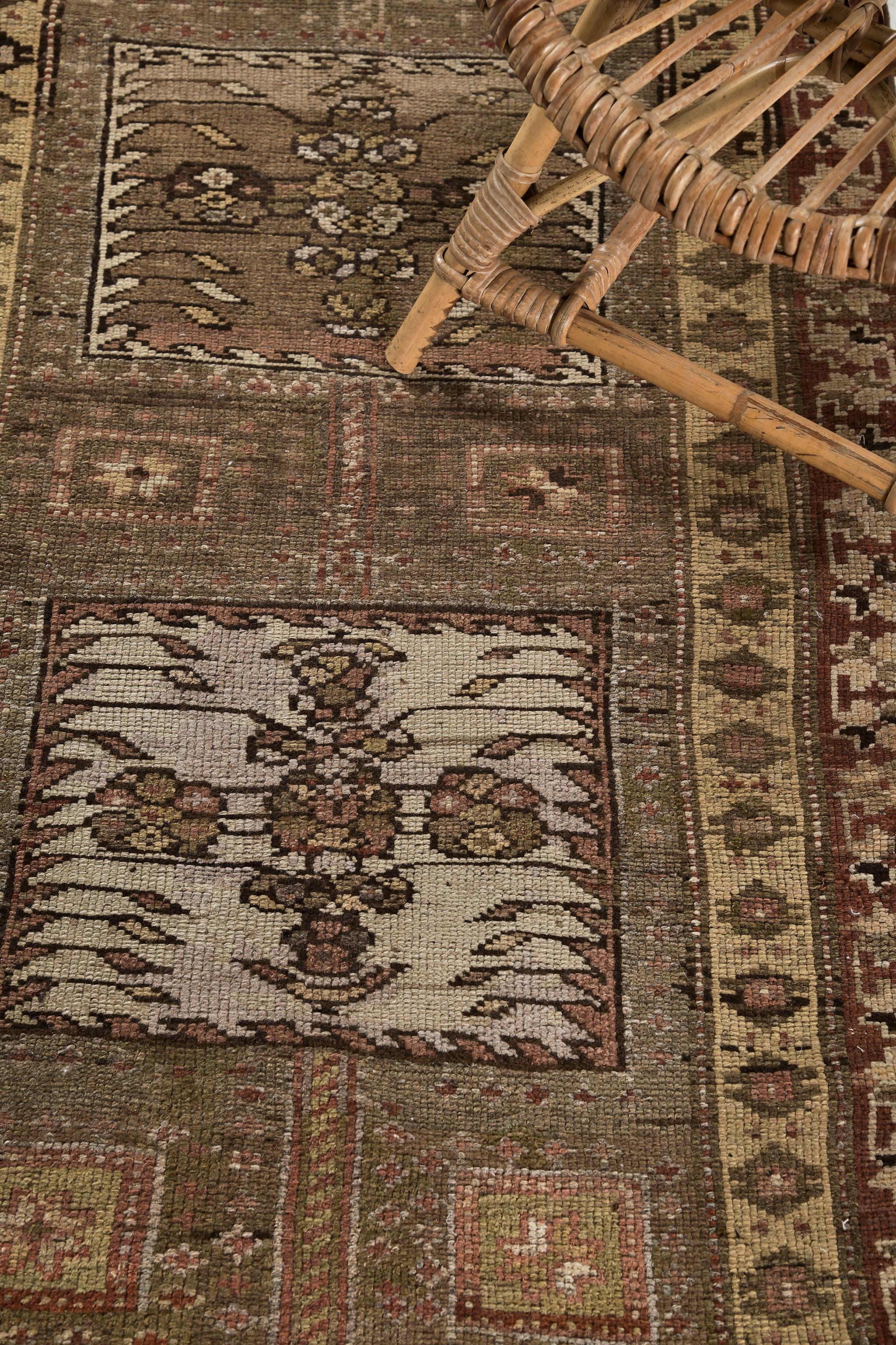 Early 20th Century Antique Persian Kurdish Runner For Sale