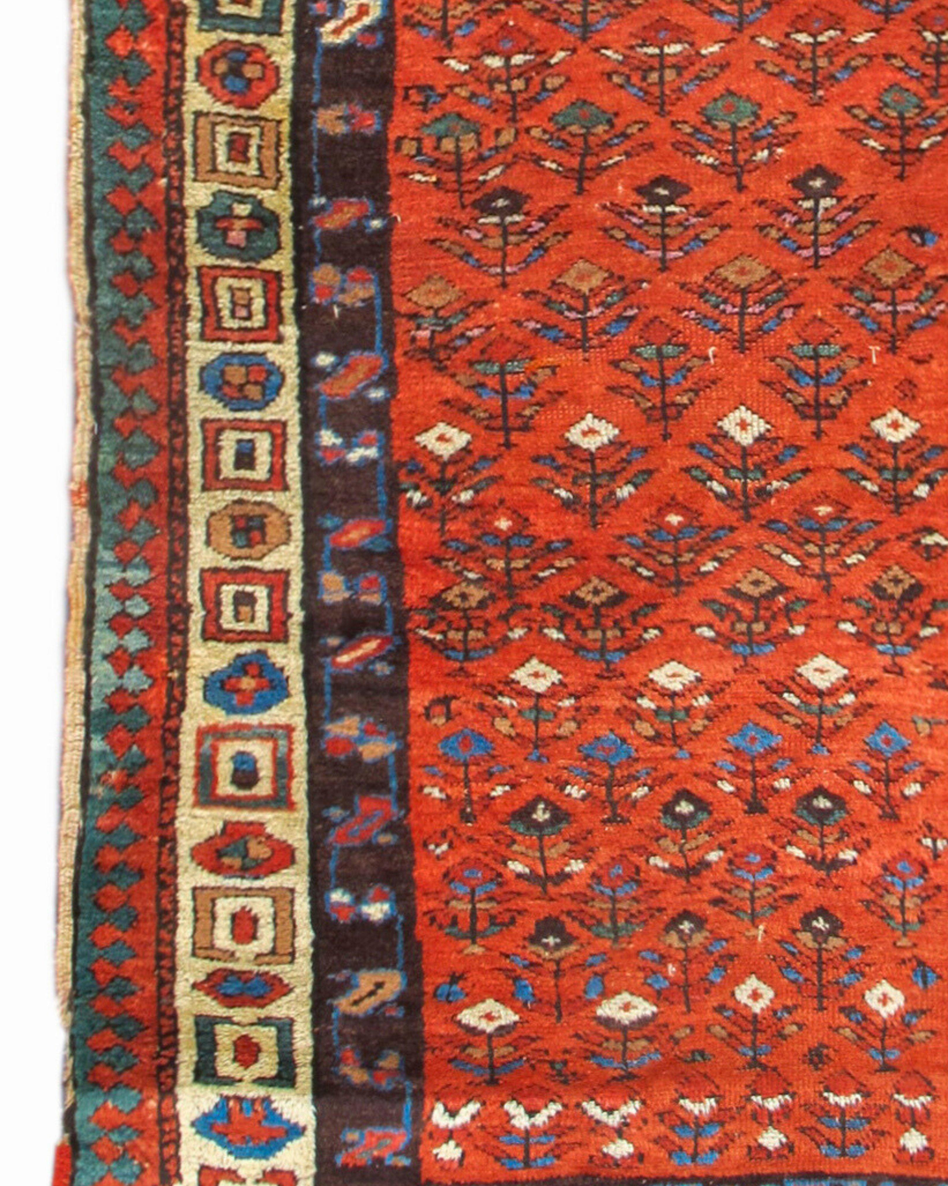 Antique Persian Kurdish Runner Rug, Late 19th Century

Additional Information:
Dimensions: 3'7