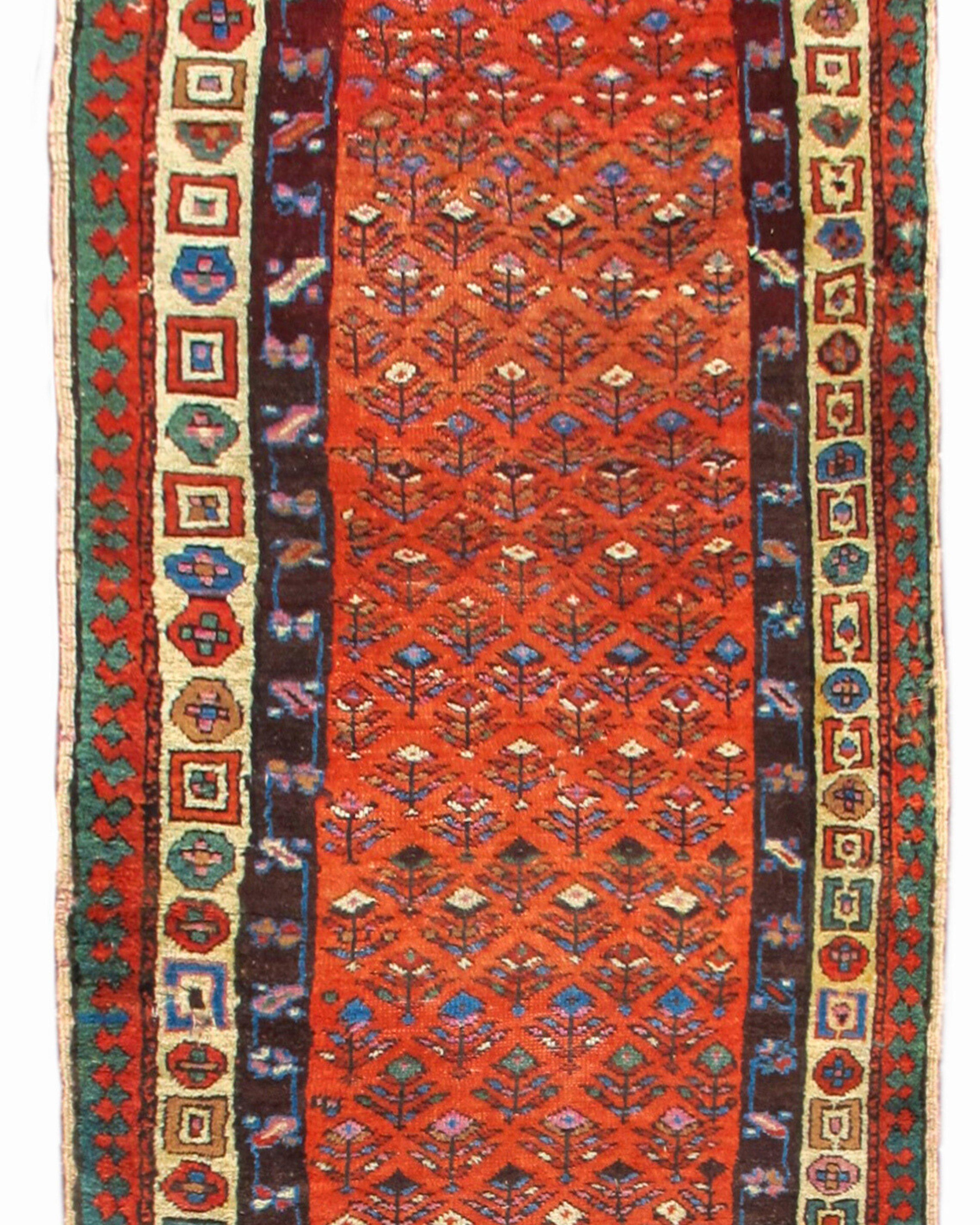 Antique Persian Kurdish Runner, Late 19th Century In Good Condition For Sale In San Francisco, CA