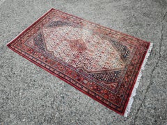 Antique Persian/Kurdish Taymeh rug, hand-knotted in natural dyed wool, West Asia