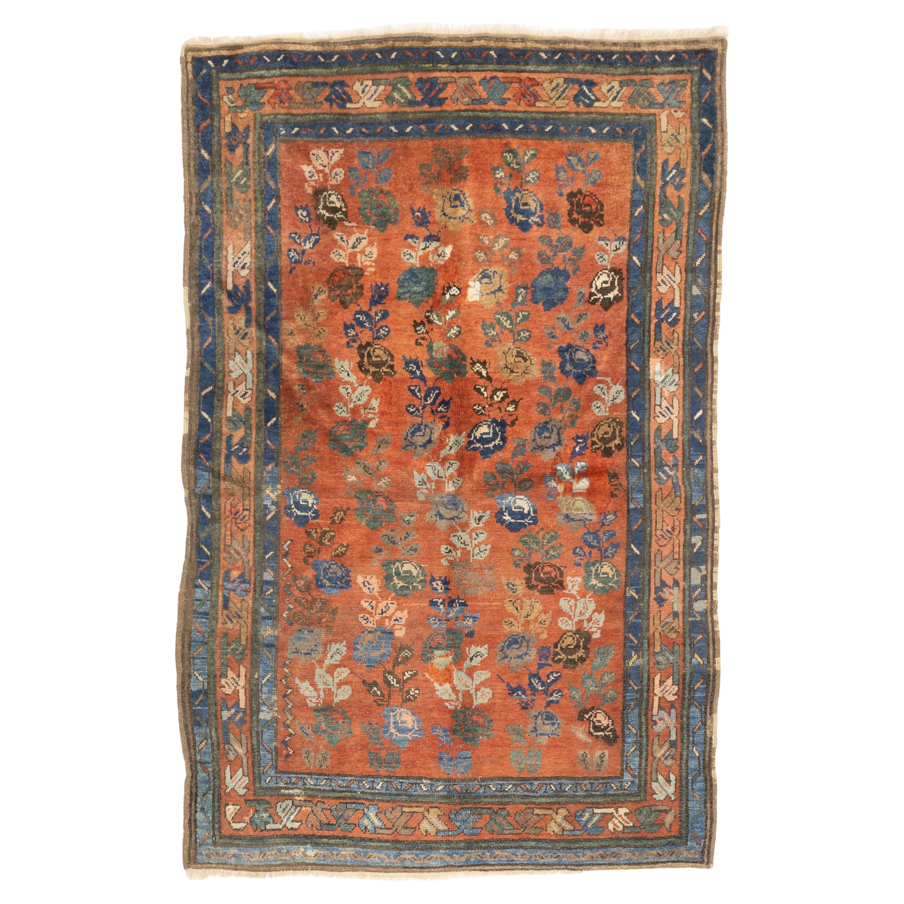 Antique Persian Kurdish Tribal Rug 3’10" x 5’11"