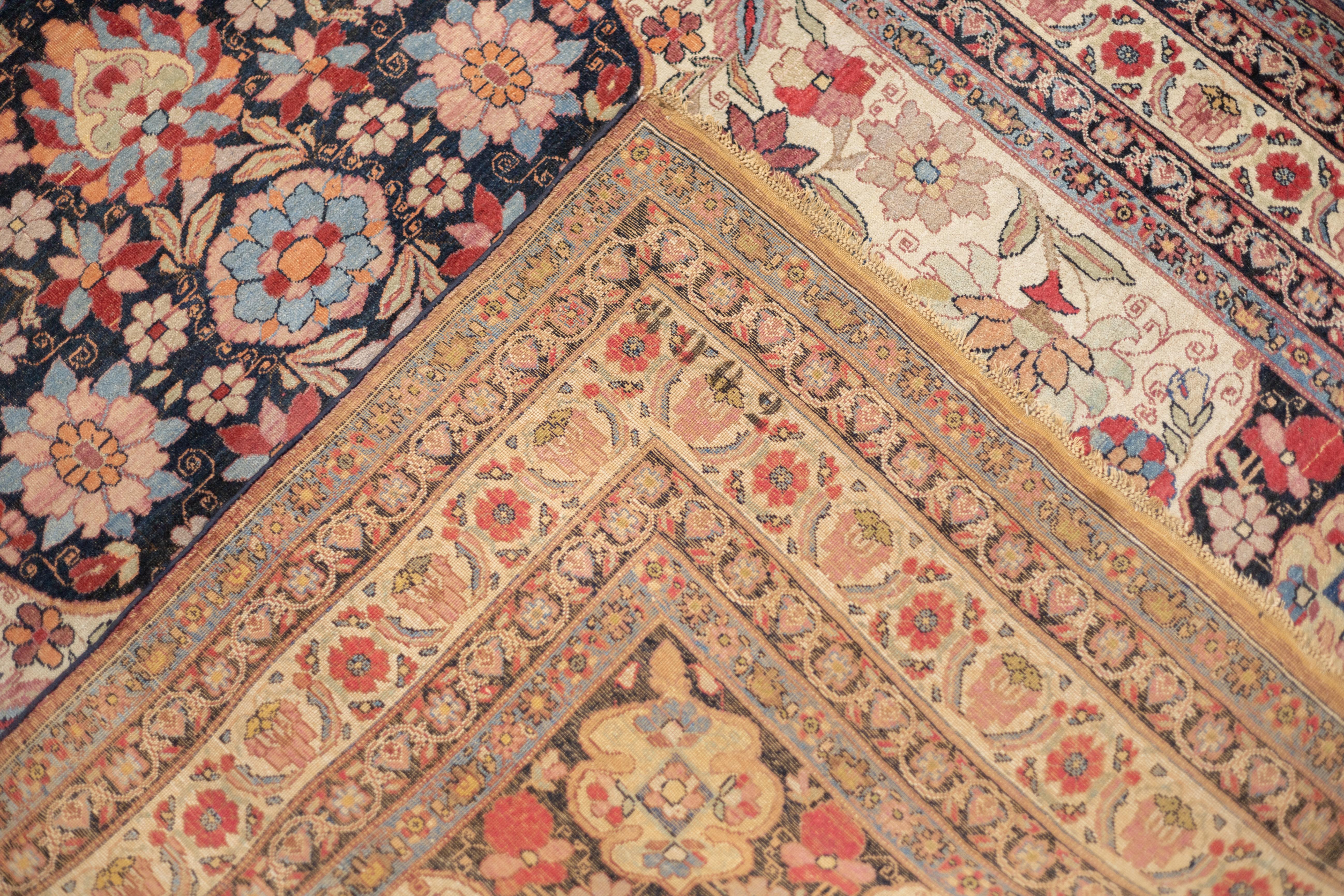 Antique Persian Lavar Kerman Rug 4'2'' x 6'2'' For Sale 4