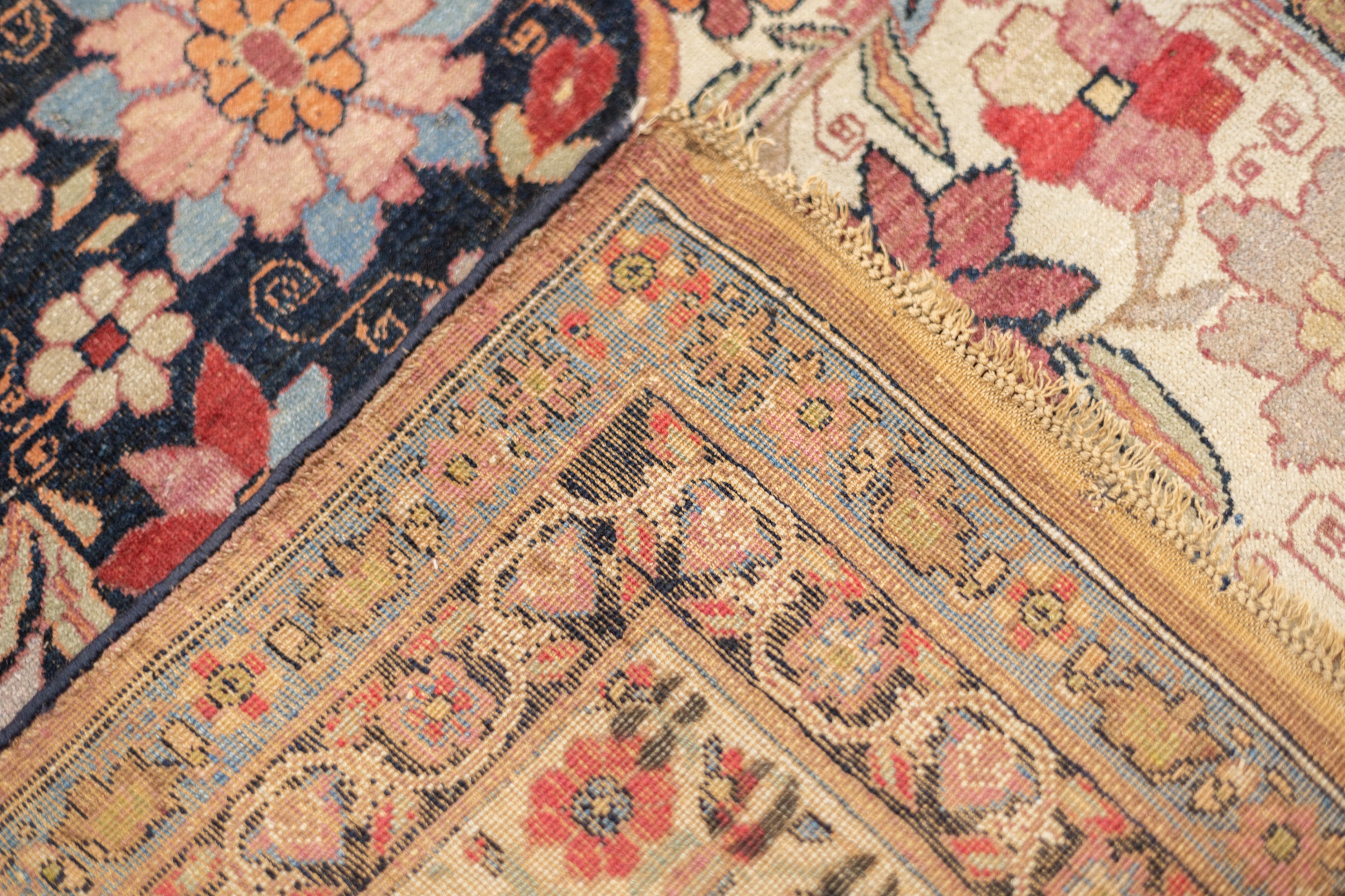 Antique Persian Lavar Kerman Rug 4'2'' x 6'2'' For Sale 5