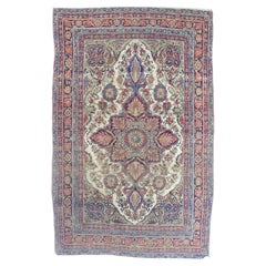 Antique Persian Lavar Kerman Rug 4'4" x 6’7"