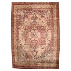 Alfombra Persa Antigua Lavar Kerman 9'0" x 13'3