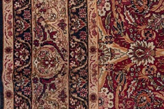 Antique Persian Lavar Kerman Rug, Allover Field, circa 1900s