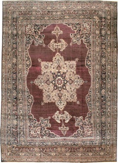Tapis persan ancien Lavar Kerman