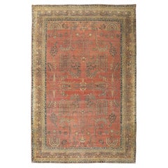 Antique Persian Lavar Kerman Rug - Size: 17'3 x 11'3