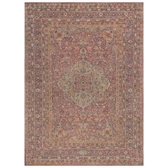 Antiker persischer Lavar Kirman-Teppich in Übergröße, um 1880  16'1 x 22'2 Zoll