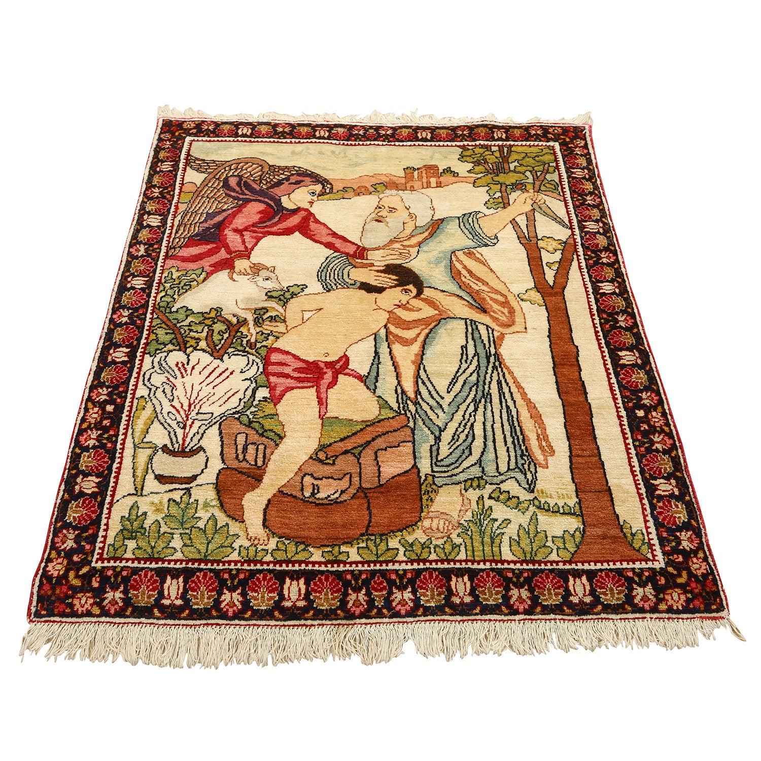 Tapis ancien Lavar Pair en laine et coton 3'0x2'6
 
 Détails clés :
 Pile:Laine
 Base : coton
 Origine : Lavar pair
 Design/One : Pictural
 Âge approximatif : 120 ans
 Qualité (KPI) : 300
 Condit : comme neuf
 Dimension : 3'0x2'6
 Numéro