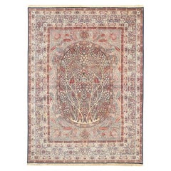 Tapis persan ancien Lavar - Taille : 13 pieds 0 po. x 9 pieds 8 po.
