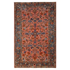 Alfombra Persa Antigua Lilian - Tamaño: 6'8x4'4