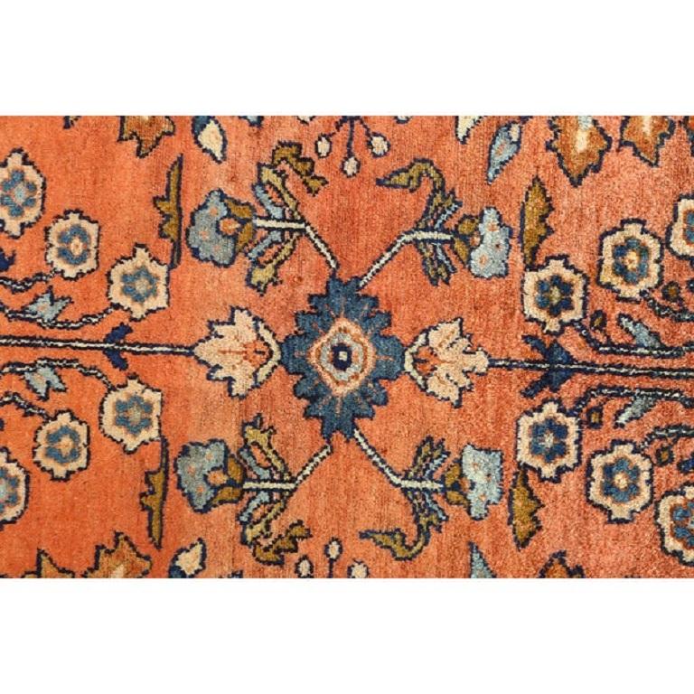 Antiker persischer Lilian-Teppich - Größe: 6'x5' (Handgeknüpft) im Angebot