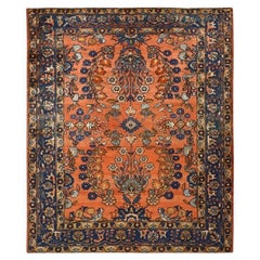 Alfombra Persa Antigua Lilian - Tamaño: 6'x5'