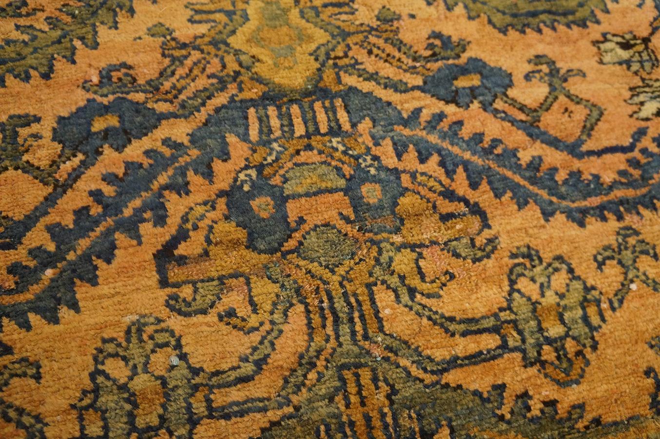 Antique Persian Lilihan Rug For Sale 4