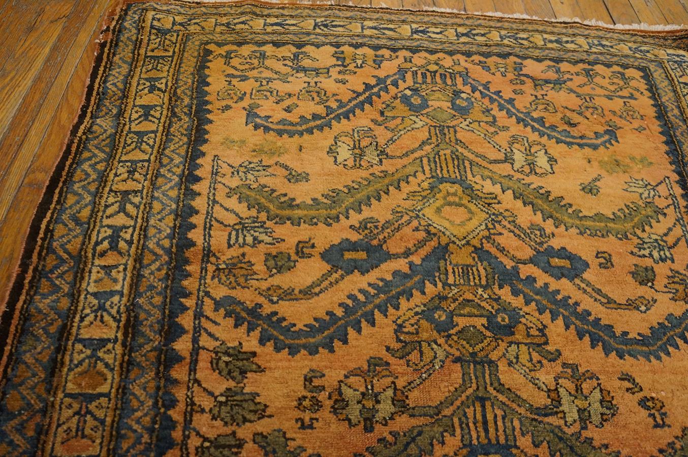 Antique Persian Lilihan Rug For Sale 2