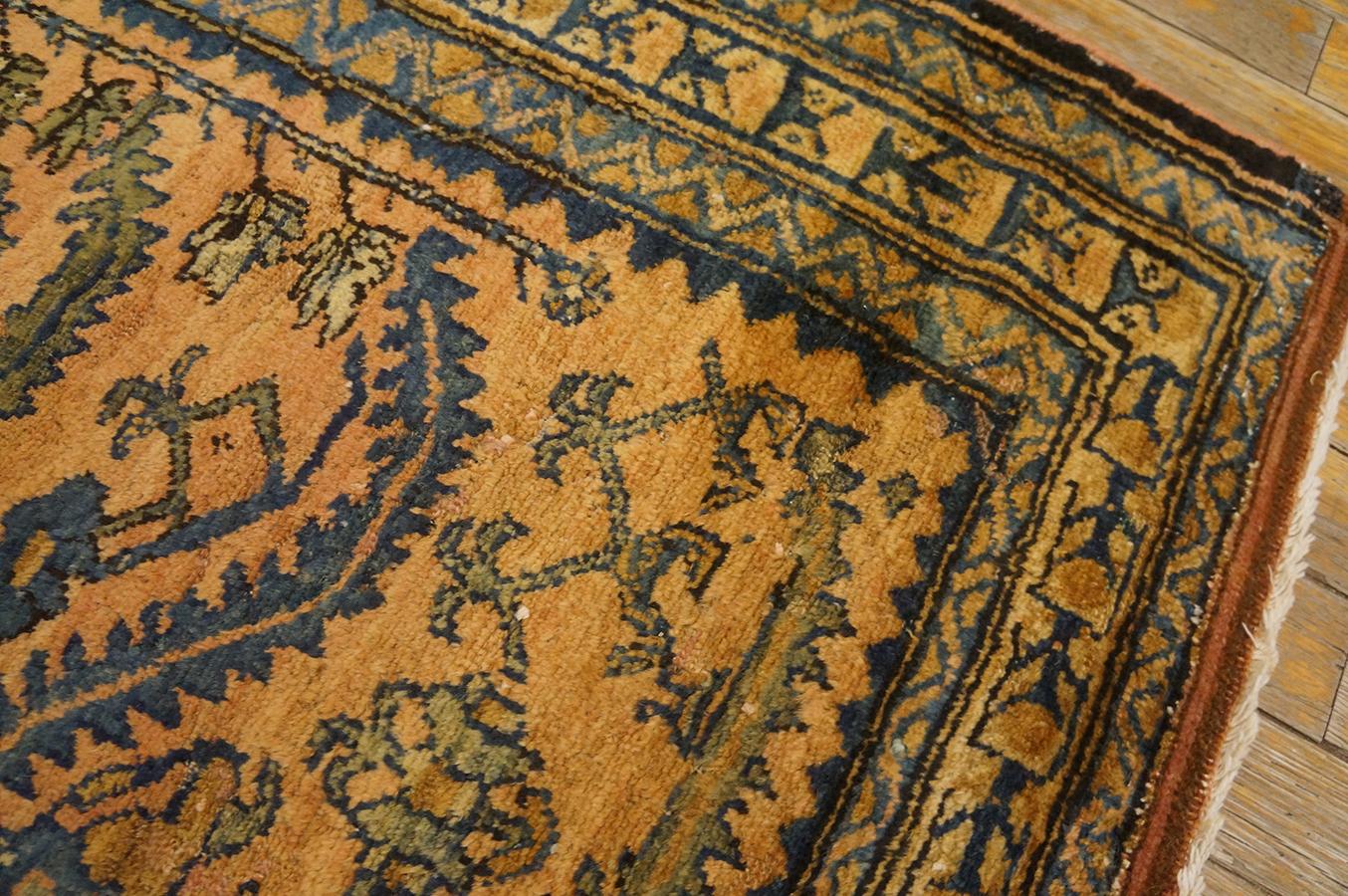 Antique Persian Lilihan Rug For Sale 3