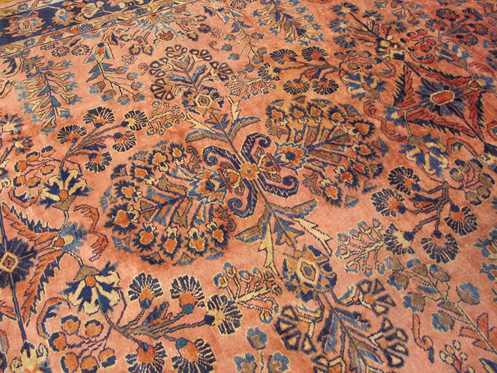 Early 20th Century Antique Persian Lilihan Rug