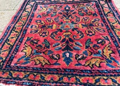 Antique Persian Lilihan Rug, c-1920's