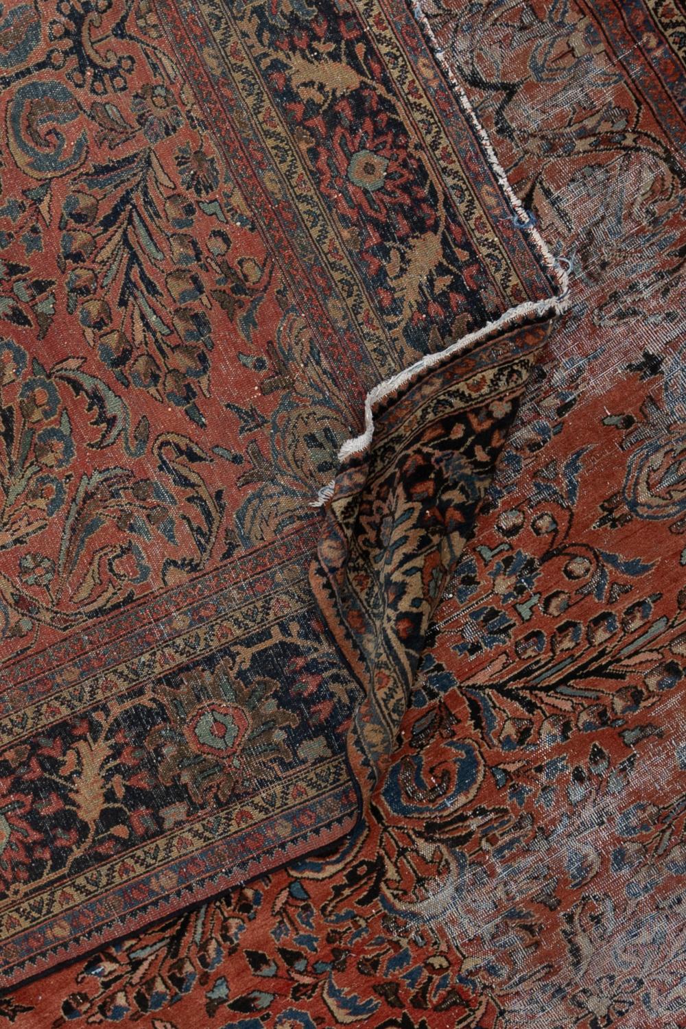 Other Antique Persian Lilihan Rug For Sale