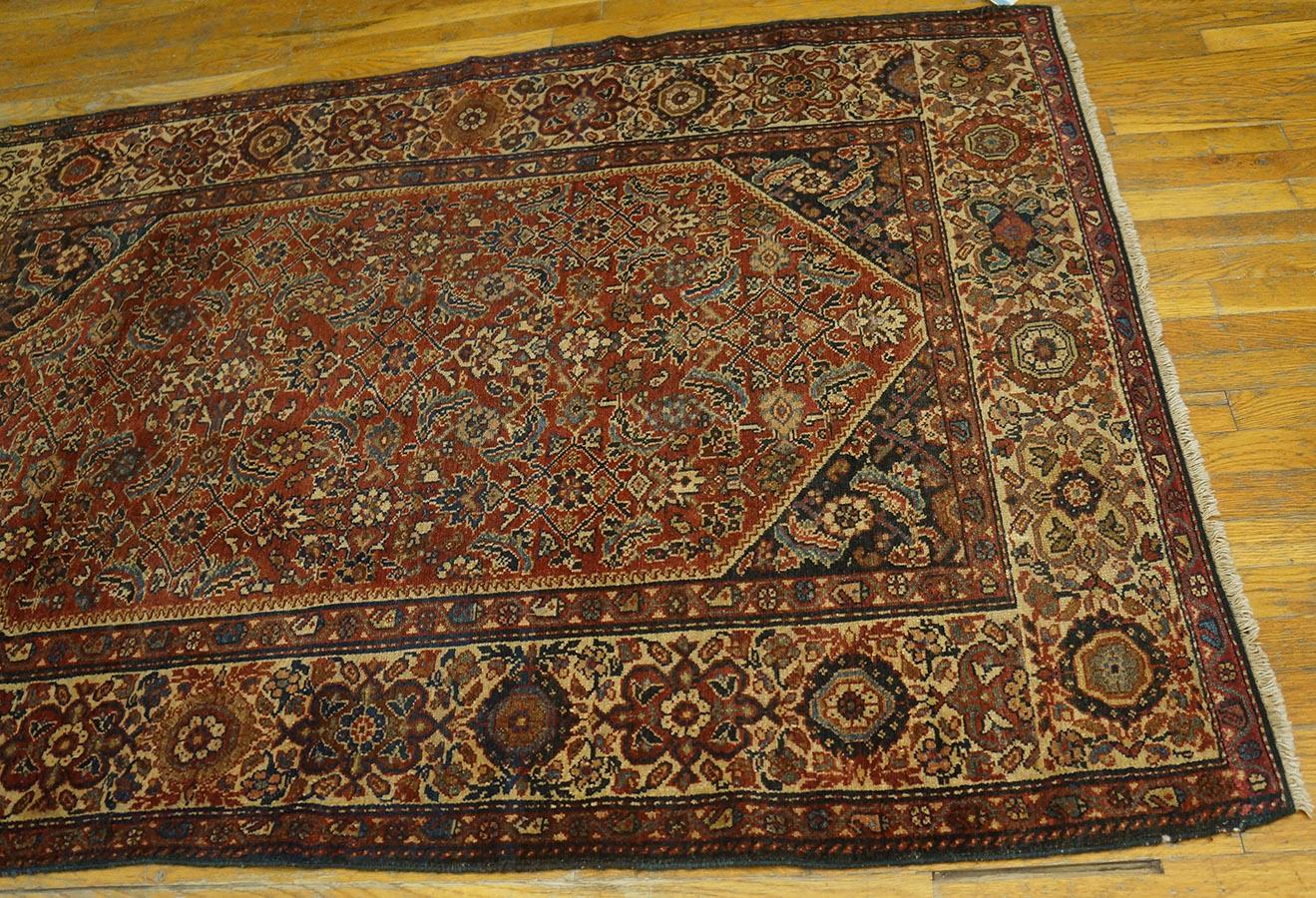 Wool Early 20th Century Persian Malayer Carpet ( 4'3
