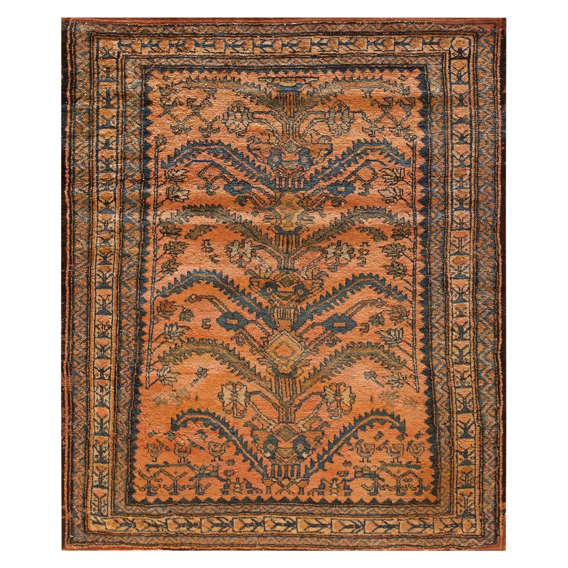 Antique Persian Lilihan Rug For Sale