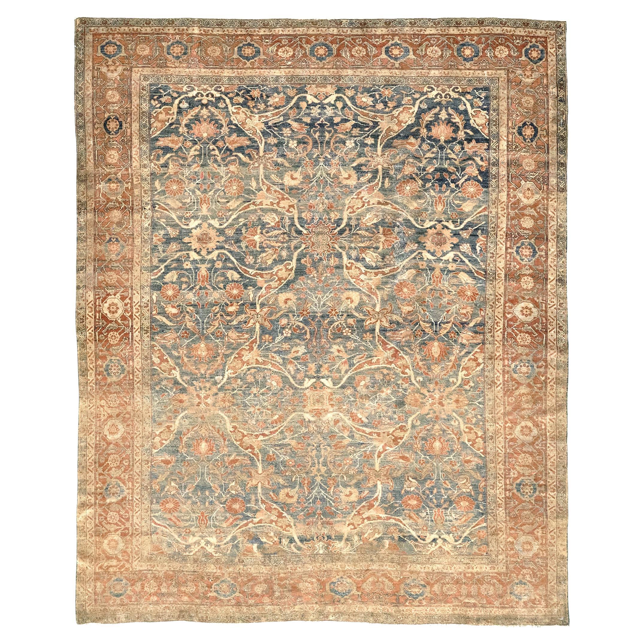 Antiker persischer Lilihan-Teppich